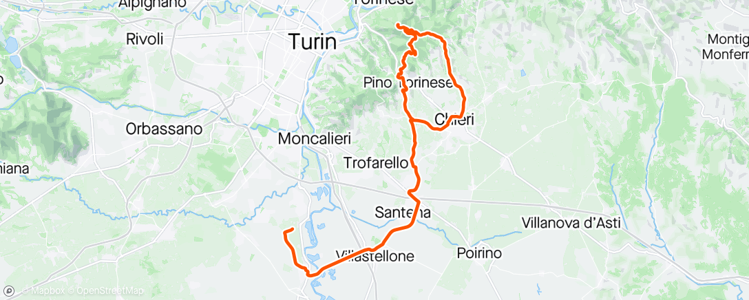 活动地图，Giro pomeridiano con Gianni 🚴🏼 e il temporale ⛈️🌧️😀