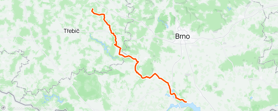 Map of the activity, k Novomlýnské nádrži