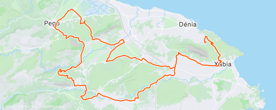 「The knee survived 4 hours 🙌」活動的地圖