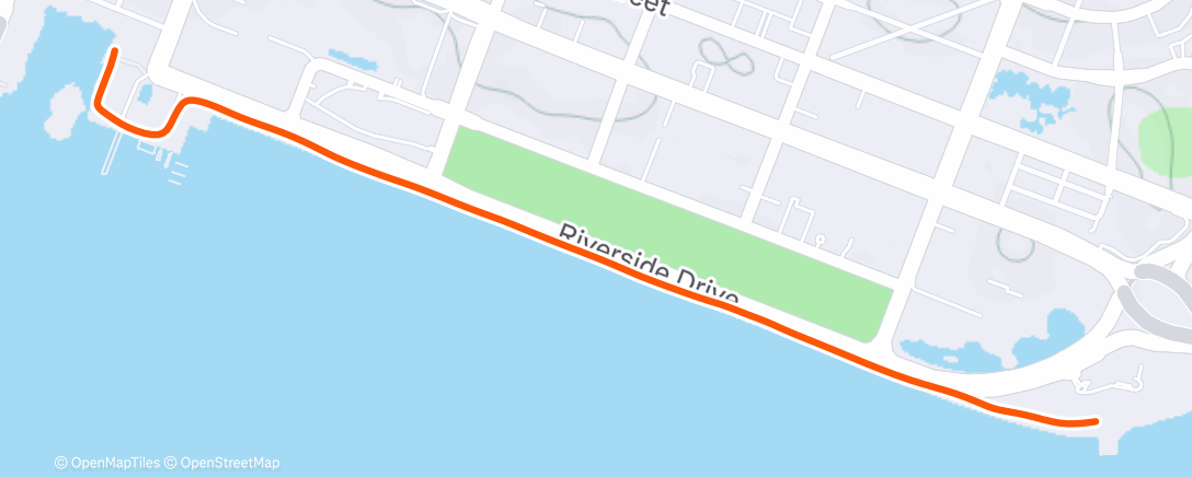 Map of the activity, Afternoon Ride