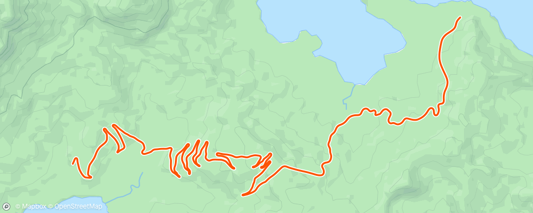 Map of the activity, Zwift - ((30-15)x12)x3 in Watopia