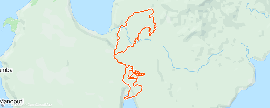 Map of the activity, Zwift - Group Ride: Chasing Racing on Chasing the Sun in Makuri Islands