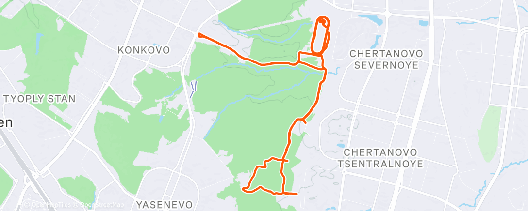 Карта физической активности (Недавно гостила в чудесной стране)