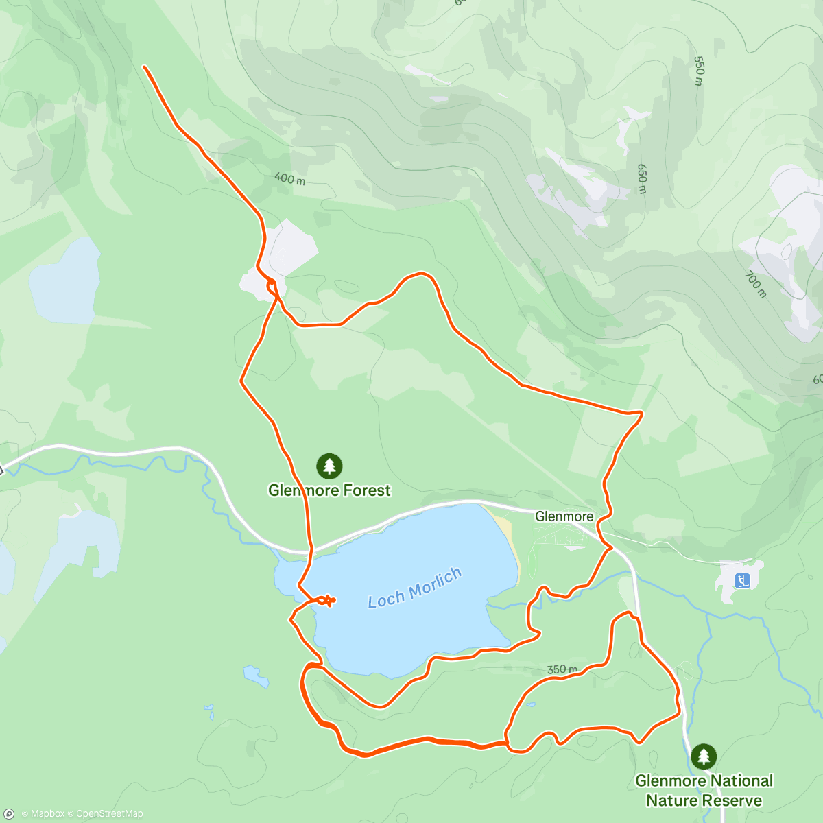 Map of the activity, Can you spot the snowman? ☃️