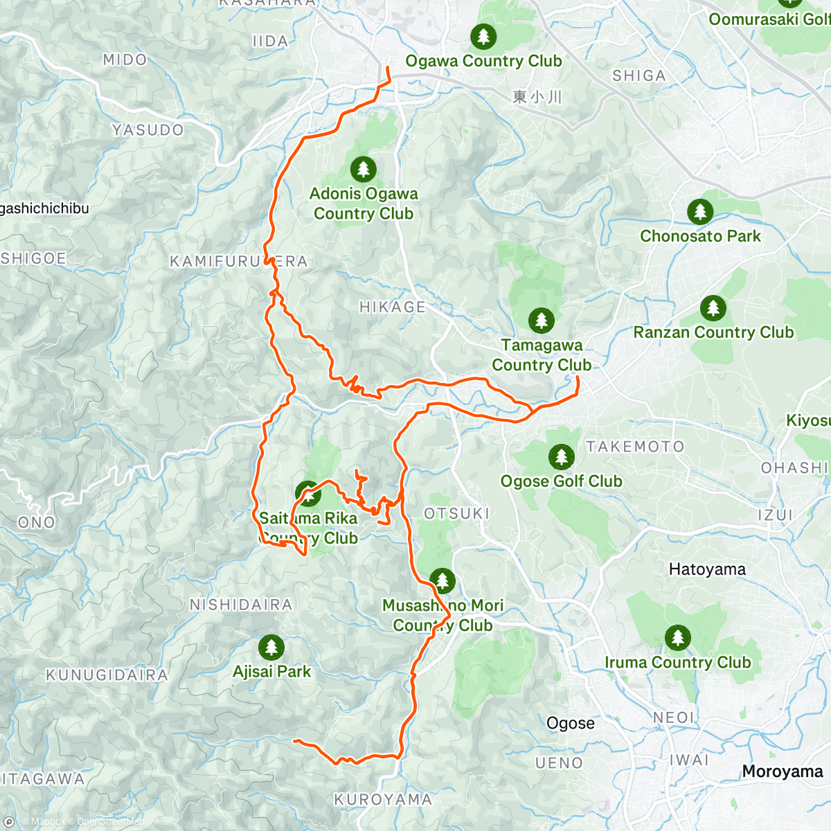 Mapa de la actividad (今年もやってきた🧑‍🎄🧑‍🎄)