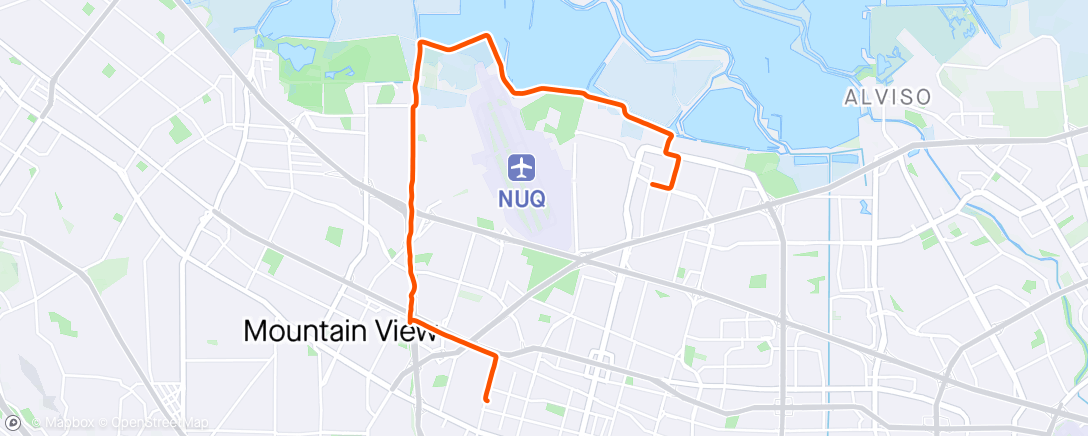 Map of the activity, Morning Ride - 274