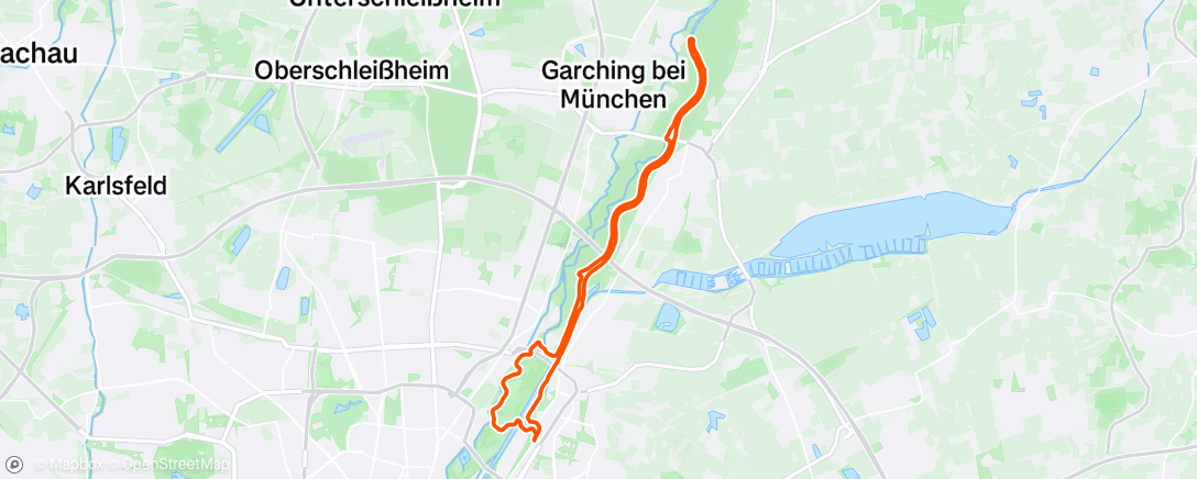 Map of the activity, 30k Longrun