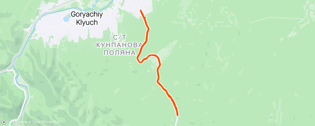 Map of the activity, Кутаис-4
