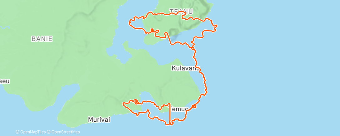 Map of the activity, Zwift - Navig8 in Watopia
