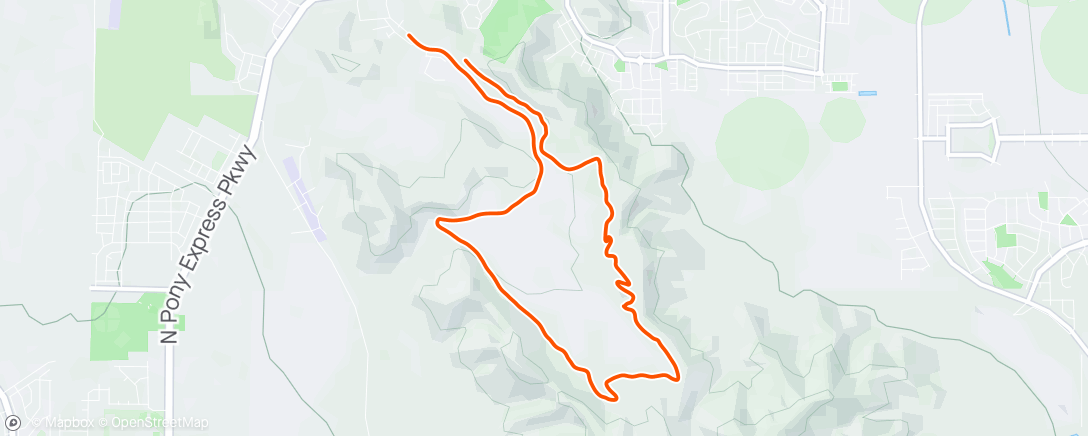 Map of the activity, eMTB Coaches Ride - Eagle Mountain