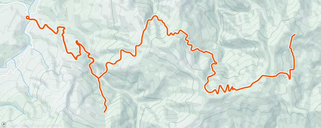 Map of the activity, Zwift - Climb Portal: Cipressa at 100% Elevation in France