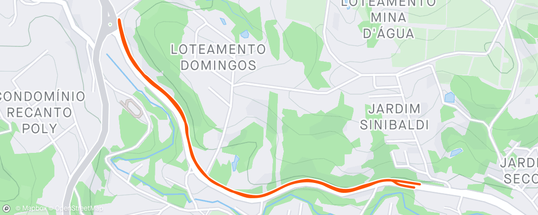 「Caminhada  matinal」活動的地圖
