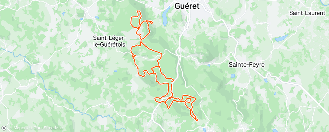 Map of the activity, Randuro Gueret