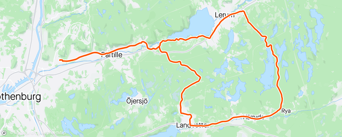 Mapa de la actividad, HCK - Utby Härskogen