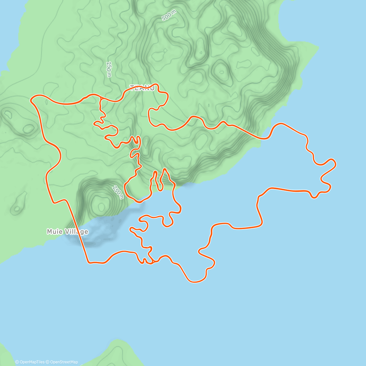 Map of the activity, Zwift - Group Ride: Chasing the Migration! (C) on Eastern Eight in Watopia