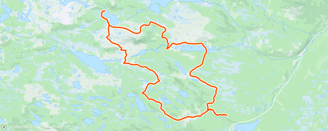 Map of the activity, Håkonbue ❄️❄️❄️