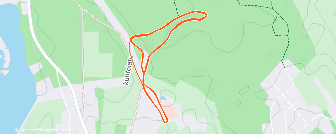 Map of the activity, Höntsä P