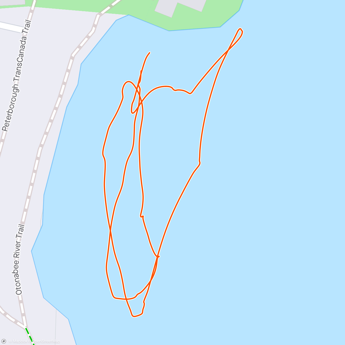 Map of the activity, First of many this season