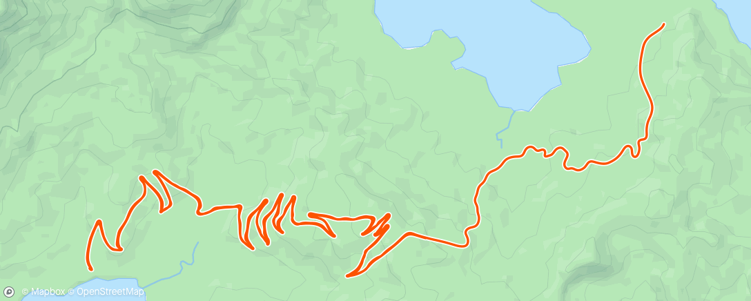Map of the activity, 晚间骑行