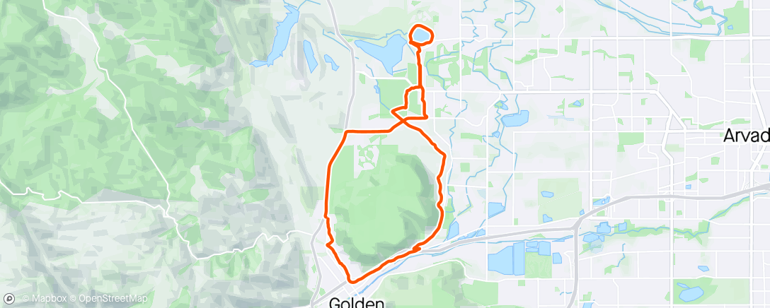 Map of the activity, The slowest of slow-pedaling. 🤧