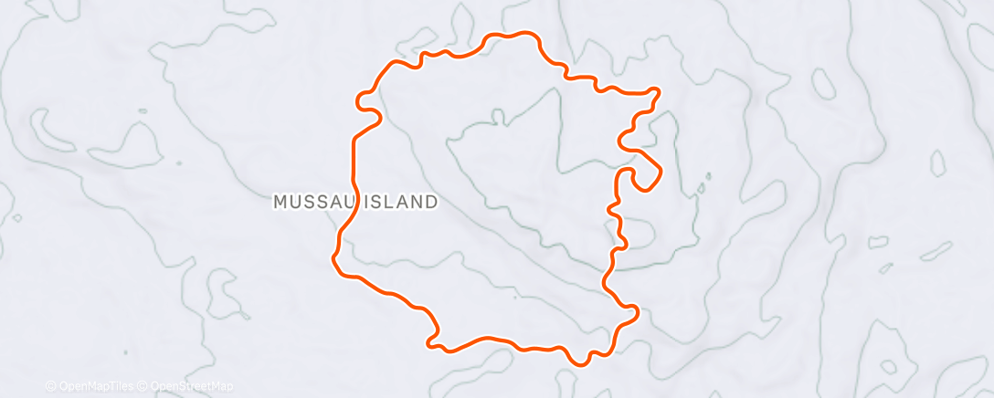 Map of the activity, pre-emptive working off the xmas cookies