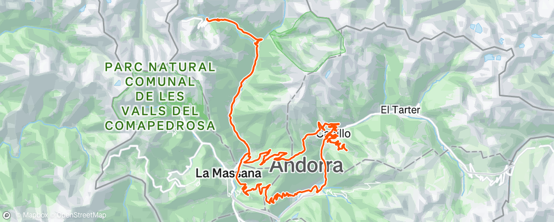 Map of the activity, Morning Ride