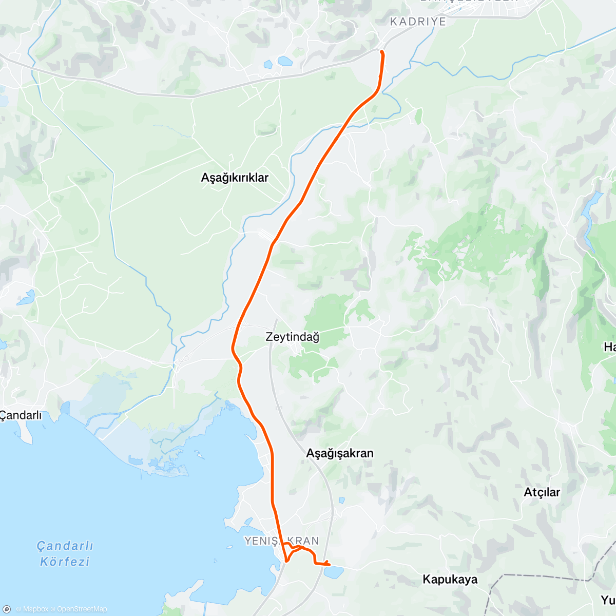 Карта физической активности (Lunch Ride)