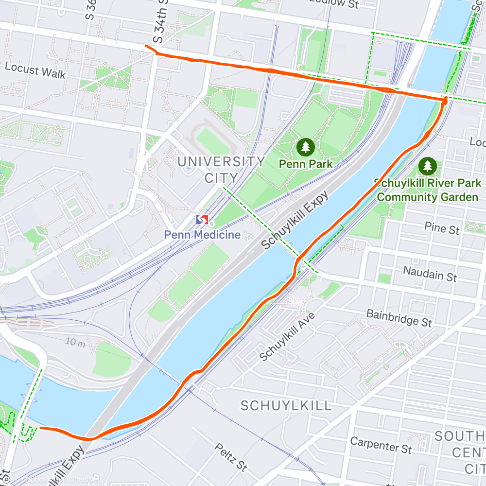 Map of the activity