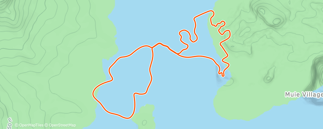 Map of the activity, Zwift - Jarvis Seaside Sprint in Watopia