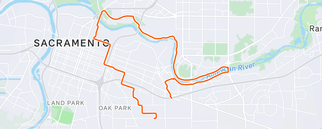 Карта физической активности (neighbor ride)