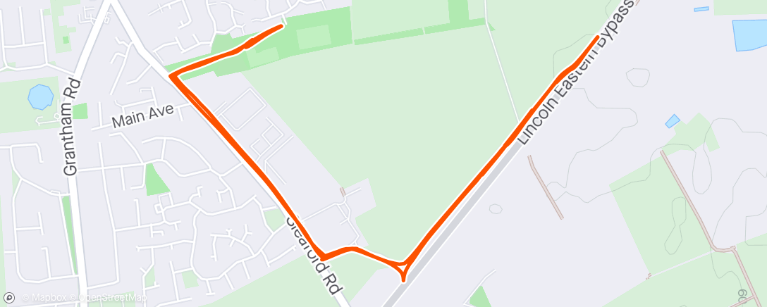 Map of the activity, Striders intervals
