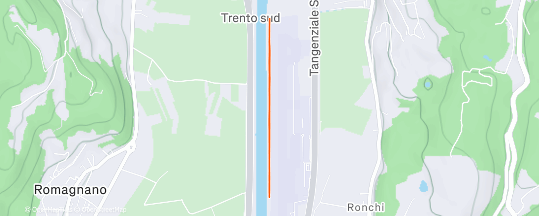 Map of the activity, Oggi sprint 🤣🏃🏽‍♂️ 3x1200 4x800 5x400. Ormai si entra in clima gara 💪❤️
