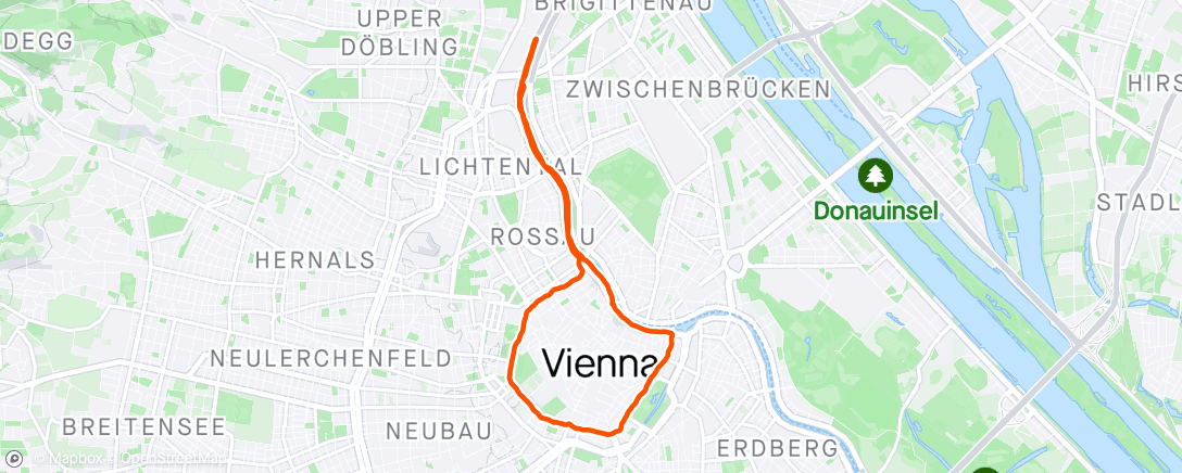 Carte de l'activité Vienna!