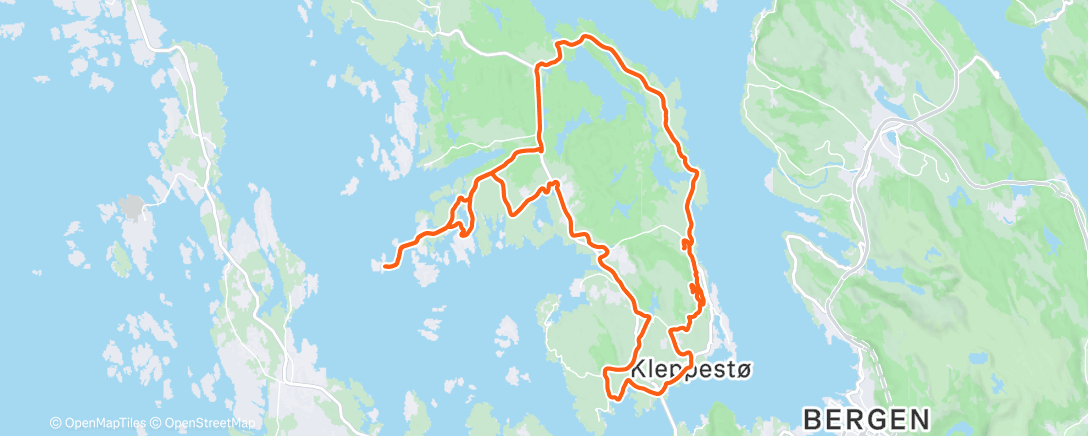 Peta aktivitas, Lunch Ride