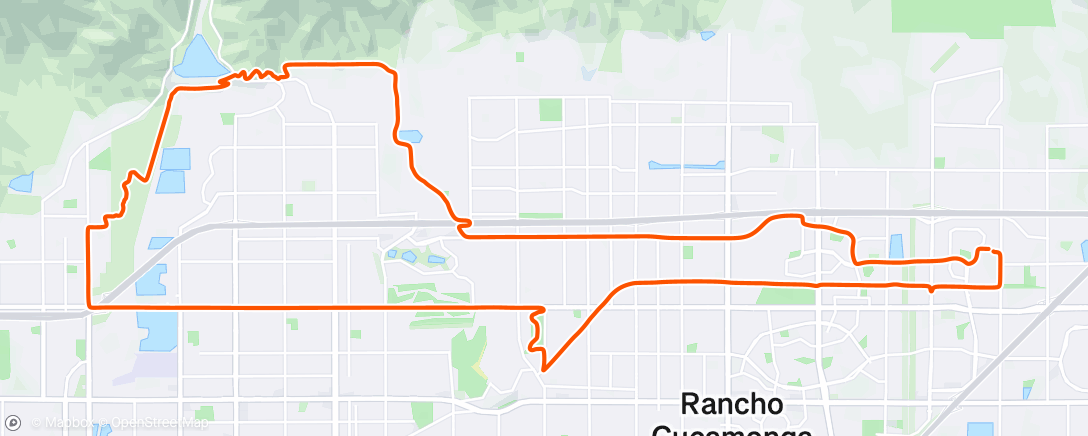 Map of the activity, Gobble Gobble Ride