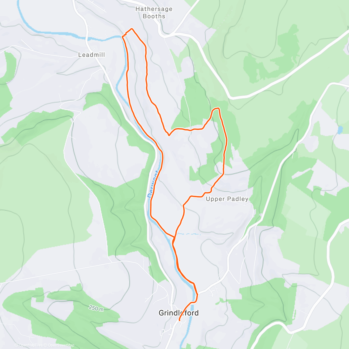 Map of the activity, Gloomy
