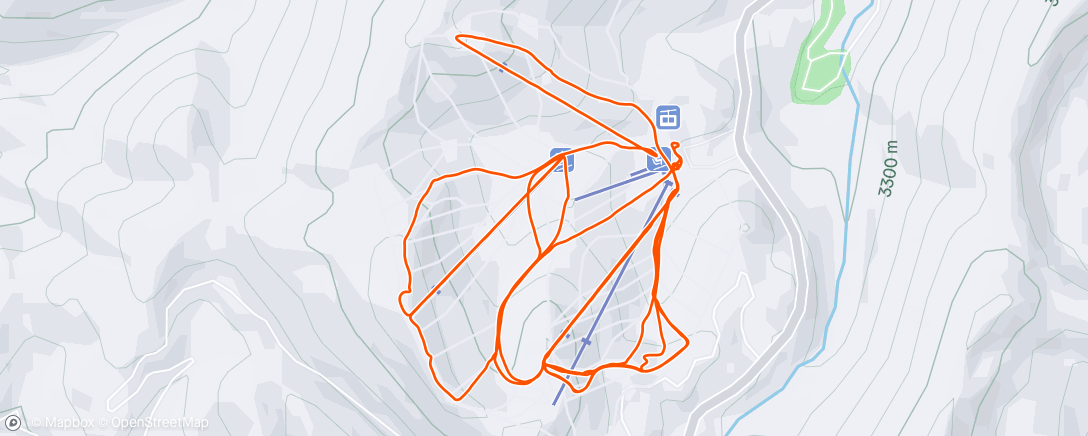 Map of the activity, Monarch corduroy