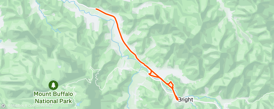 Map of the activity, Morning Gravel Ride