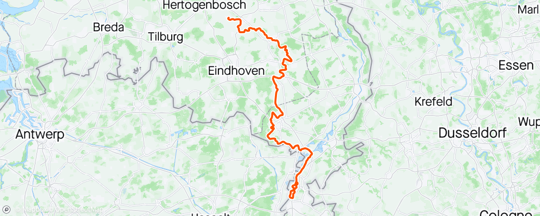 Map of the activity, ZLM Tour etappe 3