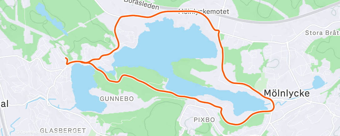 Map of the activity, Snow Gone - I am back running 🏃‍♀️