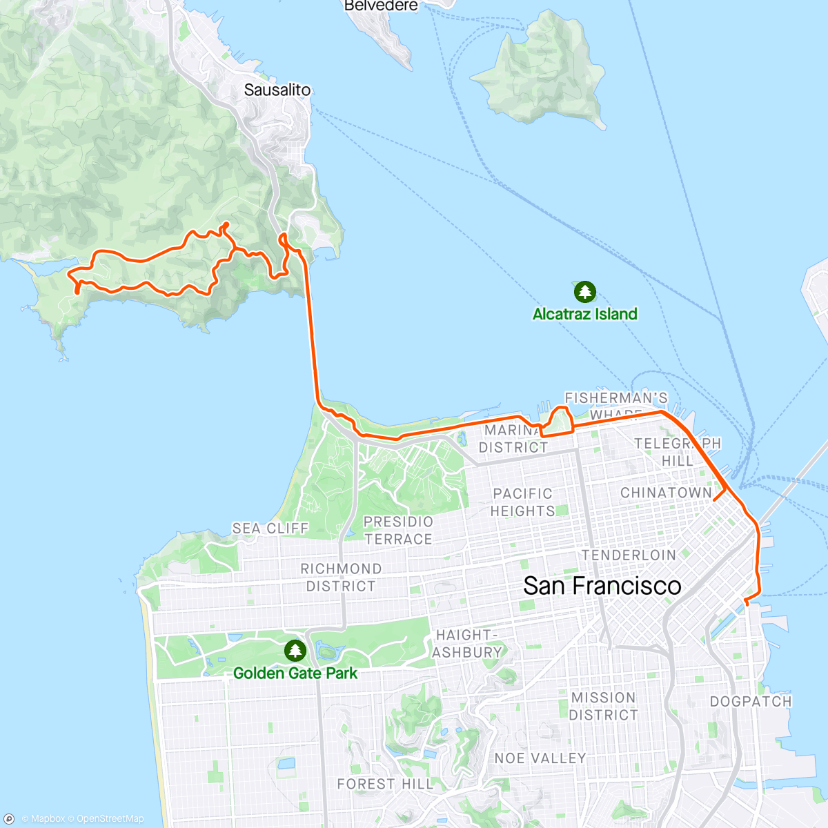 Map of the activity, To work