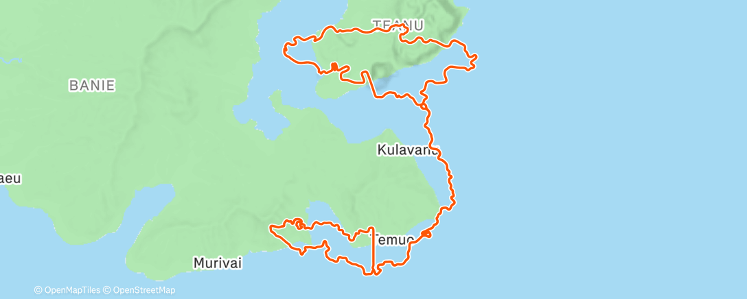 Map of the activity, Zwift - Navig8 in Watopia
