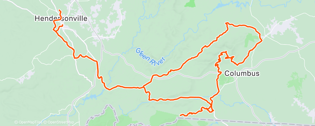 Map of the activity, Beauty Day for a Skyuka loop with Eric