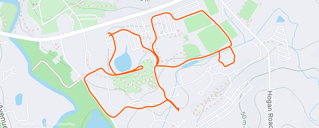 Map of the activity, Quinnipiac University