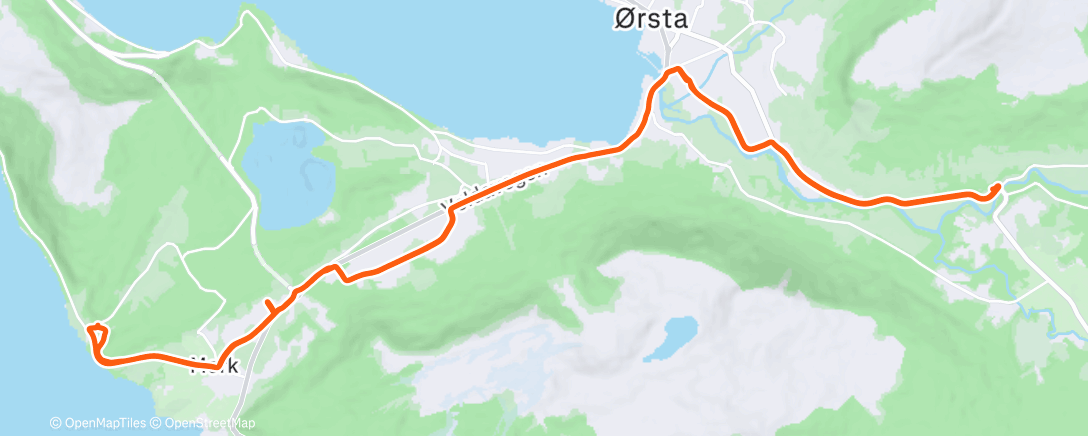 Mapa de la actividad (-17 again. Beautiful light.)