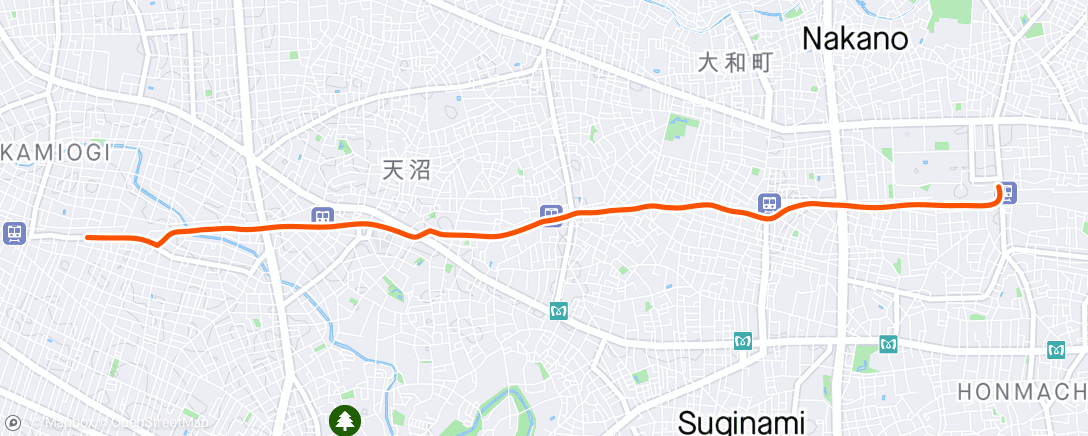 Map of the activity, 帰り