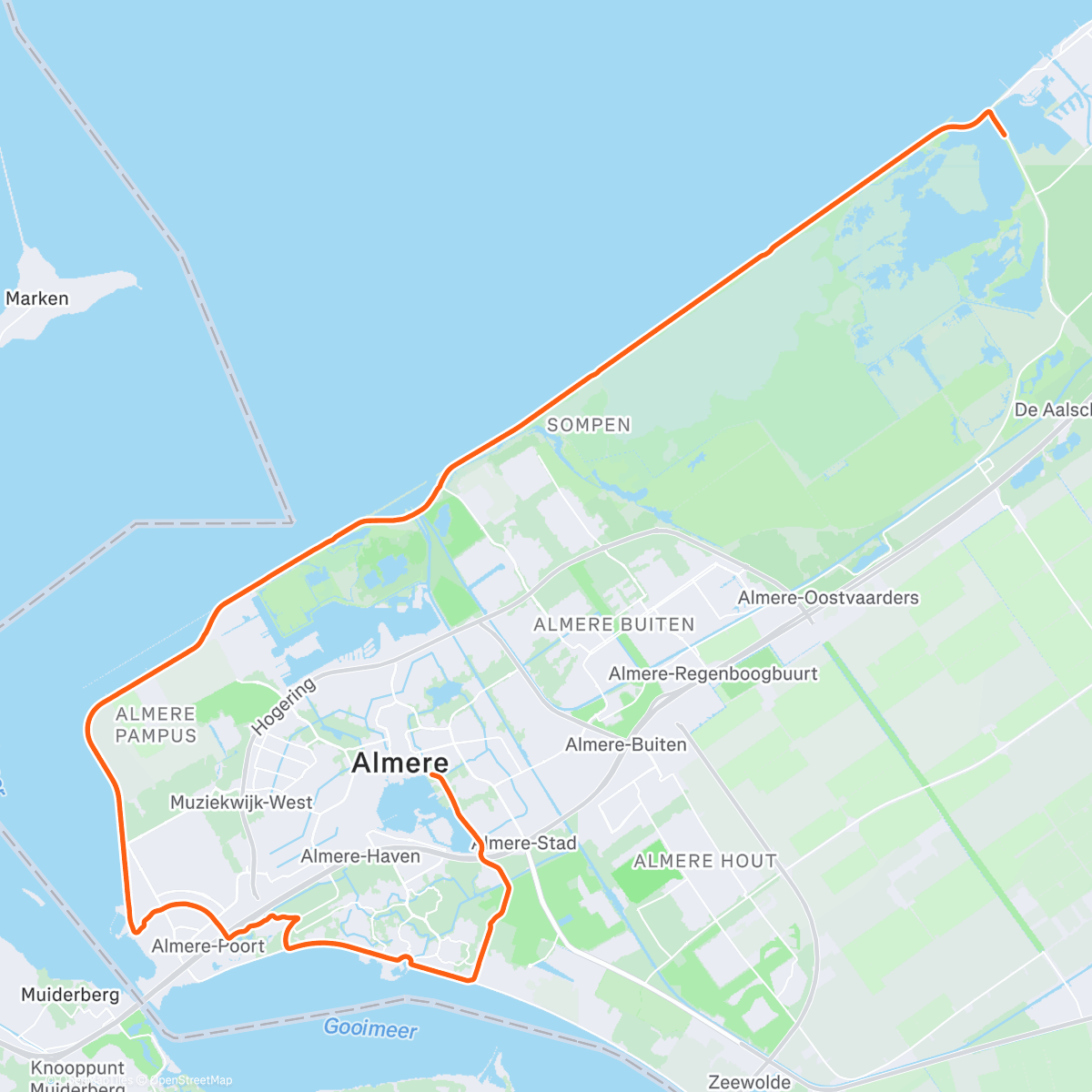 Карта физической активности (ROUVY -  Baza 1:27)