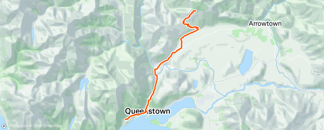 Карта физической активности (Afternoon Ride)