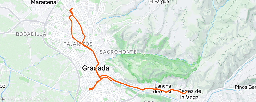 Map of the activity, A por un rellenito 😏