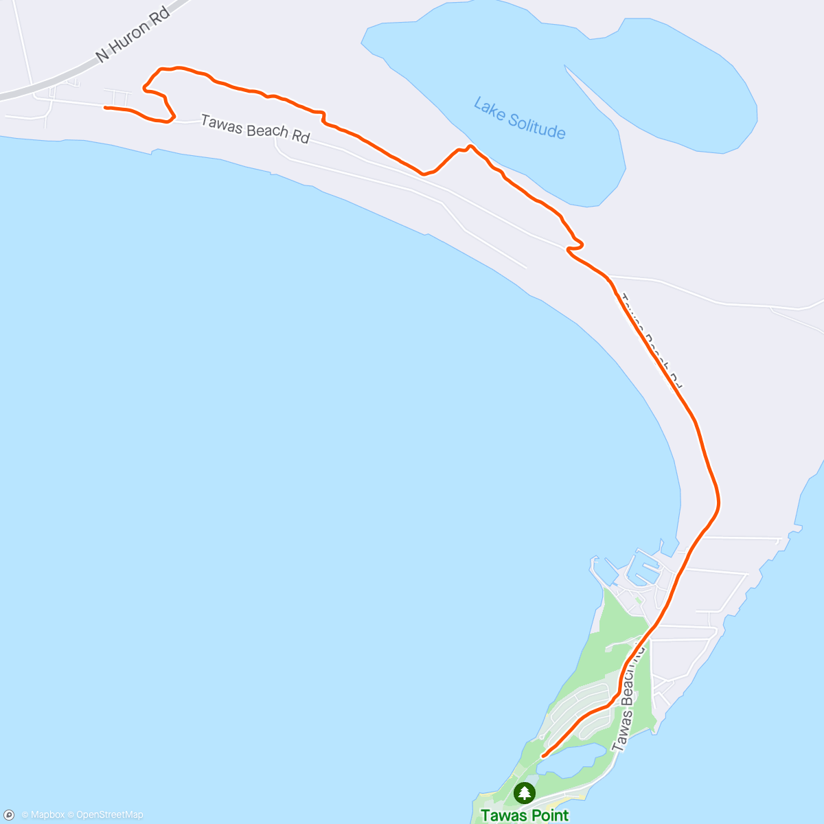 Map of the activity, Glad go be home. Tini run. Nani run. Beautiful route.